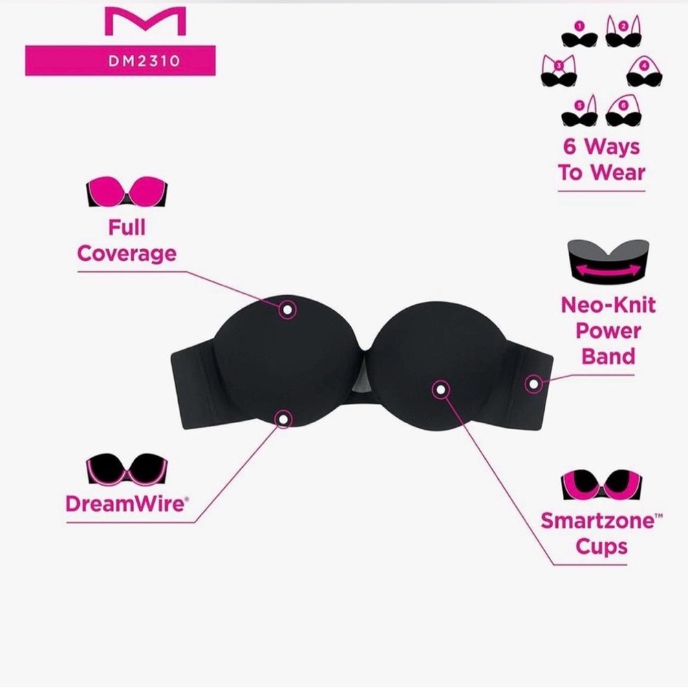 Maidenform Strapless Bra in Tan
